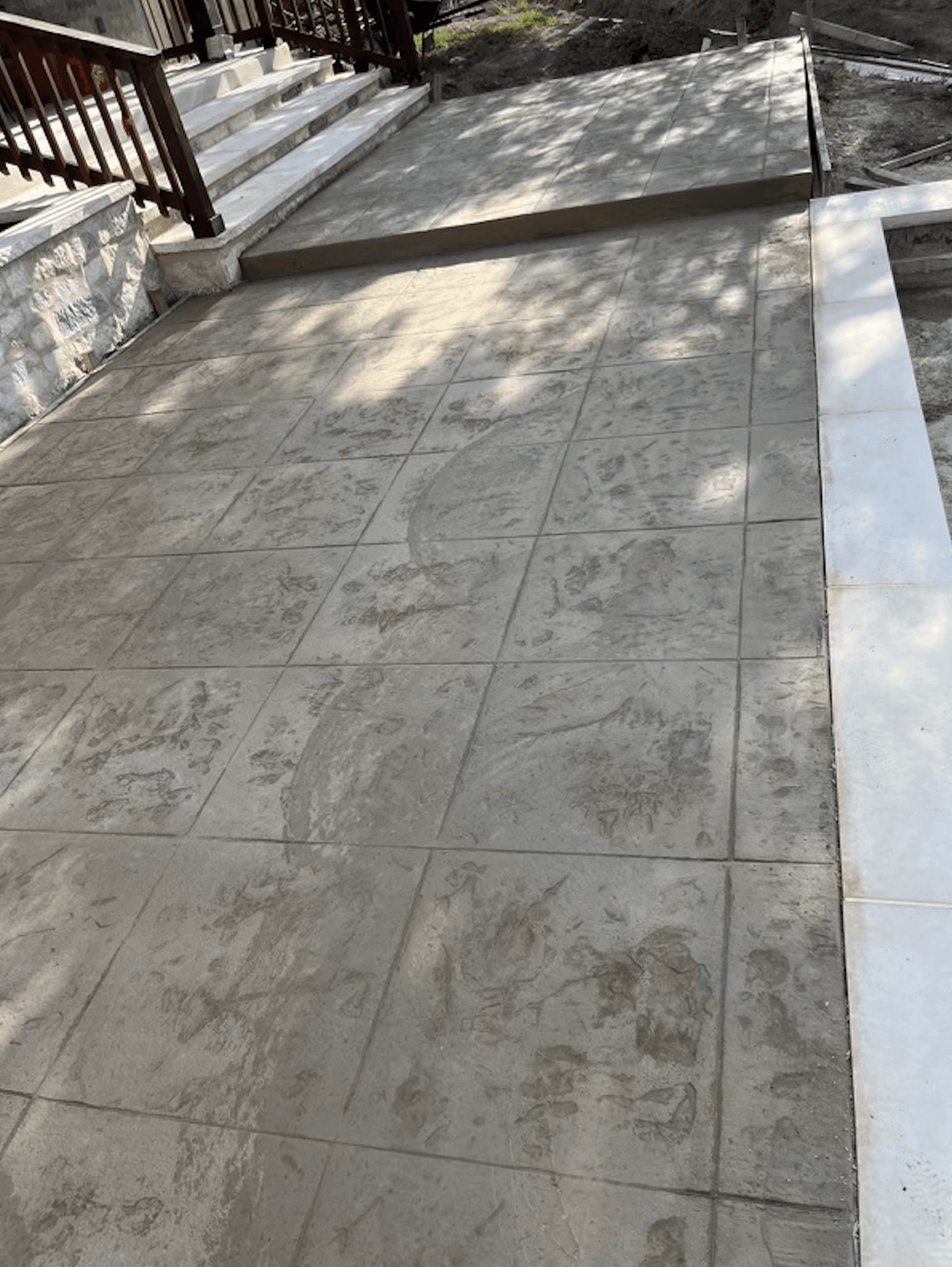 High-quality concrete patio and driveway installation in Austin, TX